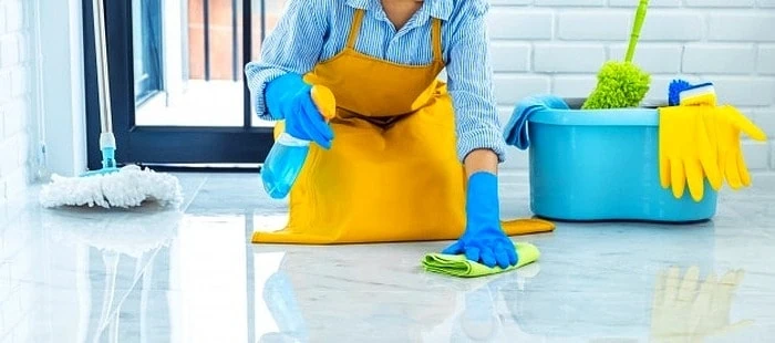 تمیزکردن سرامیک کف