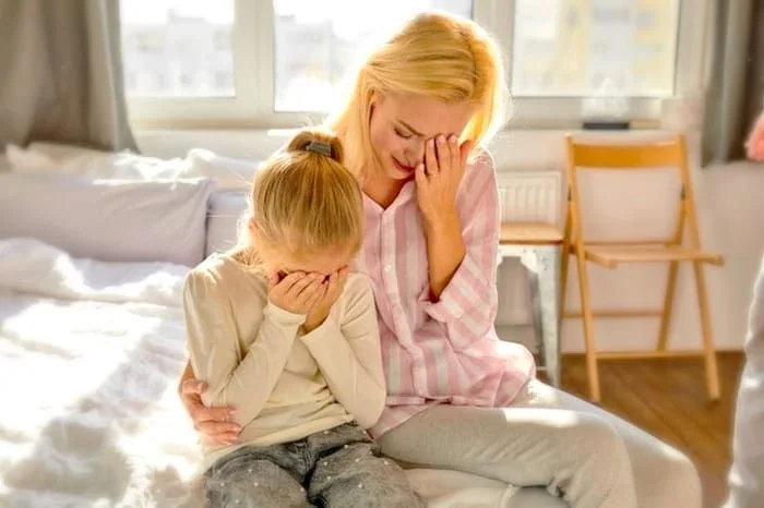 گریه کودک عصبانی