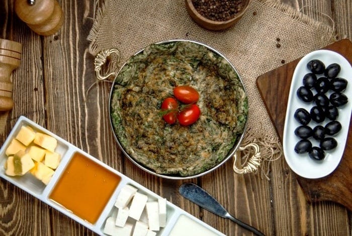 خوشمزه شدن کوکو سبزی