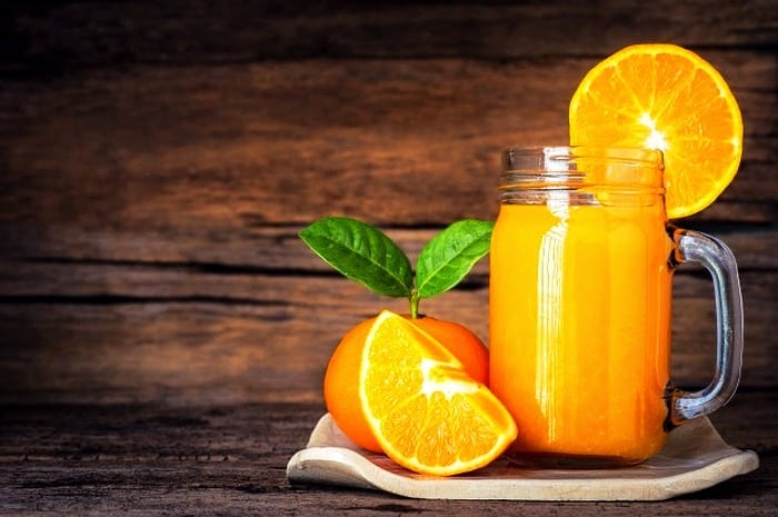 آب پرتقال برای پوست
