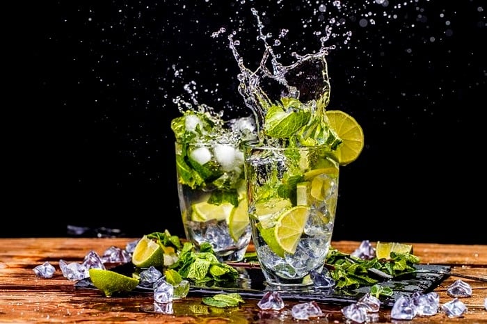 مصرف آب و لیمو