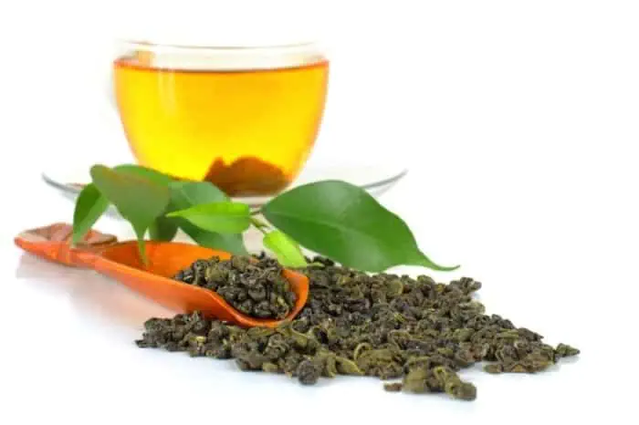 چای سبز برای کهیر