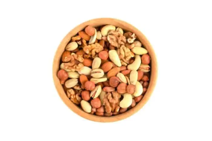 غذای ضد افسردگی آجیل ، گردو و بادام