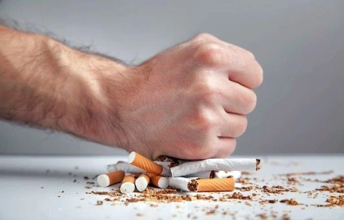 بعد ترک سیگار