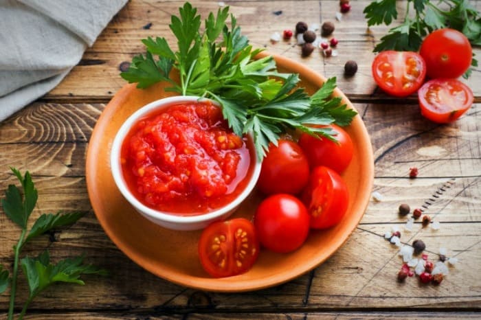 مصرف دانه گوجه فرنگی
