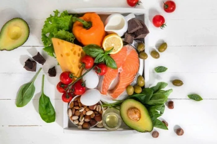 ماهی و سبزیجات