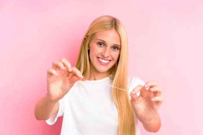 اندازه نخ دندان