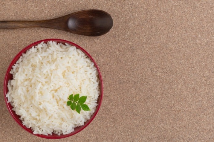 برنج پخته شده 