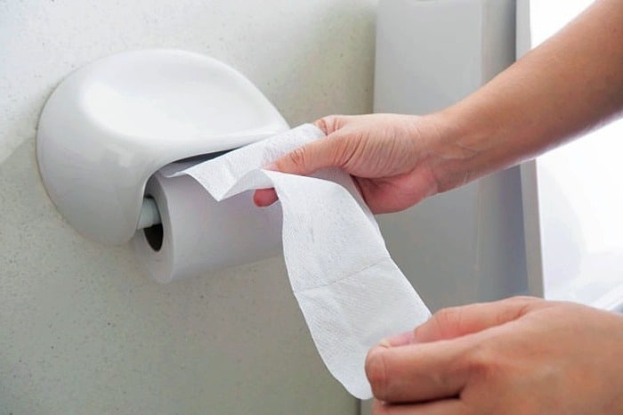دستمال کاغذی توالت