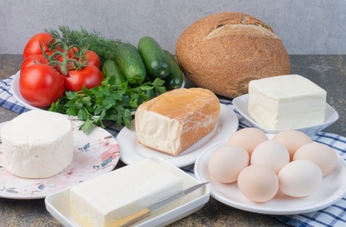 لبنیات از مواد غذایی مضر برای دیسک کمر مصرف لبنیات