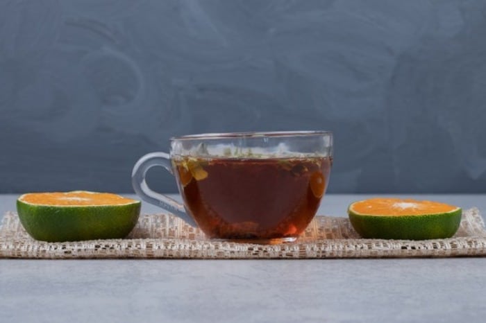 درست کردن چای دارچین پرتقالی
