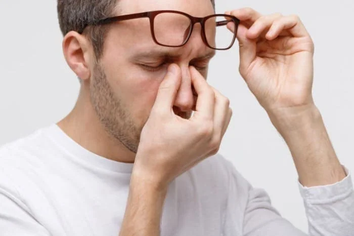 پیشگیری از درد پشت چشم