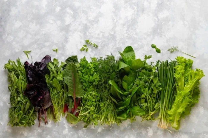 سبزی قورمه سبزی