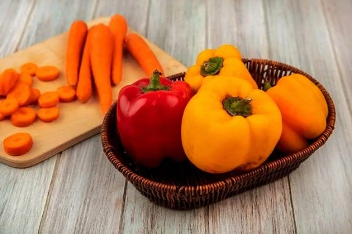 فلفل دلمه ای های رنگی 