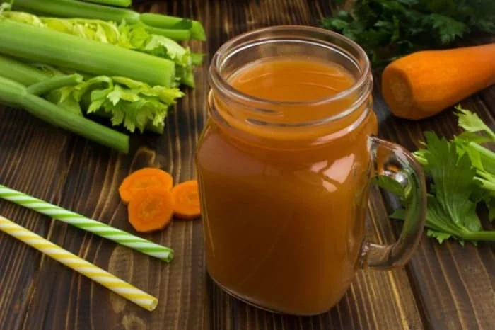 رفع گرفتگی عضلات با نوشیدنی کرفس و هویج +طرز تهیه نوشیدنی کرفس و هویج