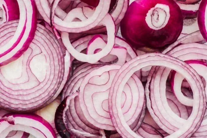 an onion