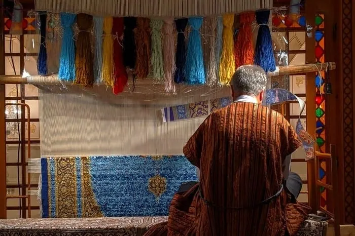 قالی بافی 