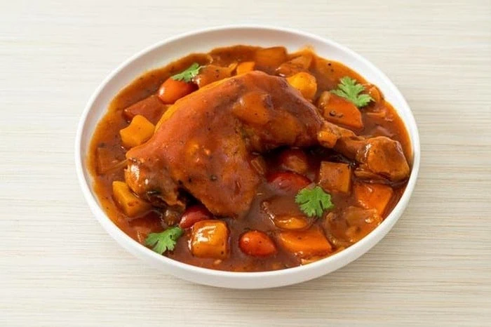 خورش مرغ و آلو