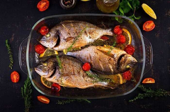 چسبیدن ماهی به ظرف