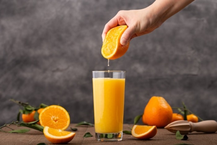 ماسک آب پرتقال و زردچوبه