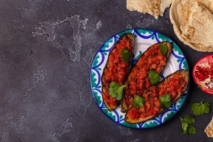 بادمجان شکم پر