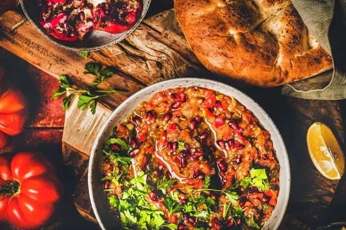 پوره بادمجان