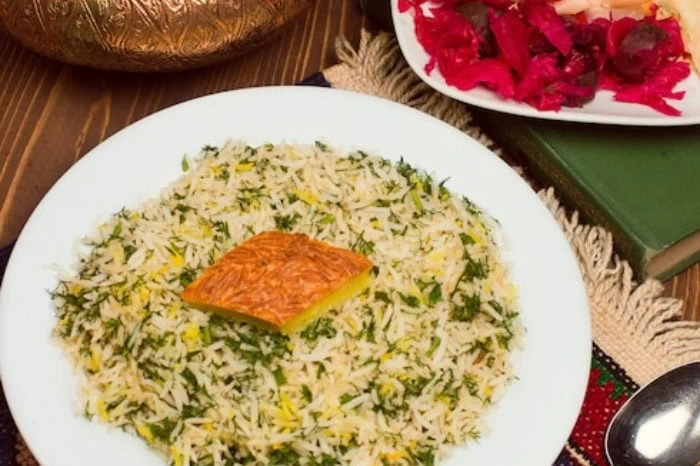 ته دیگ زعفرانی