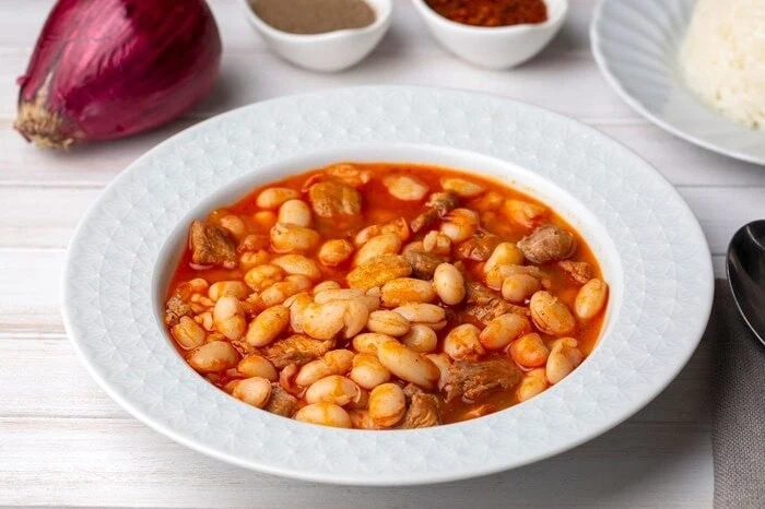 خورش فاصولیه ترکیه ای