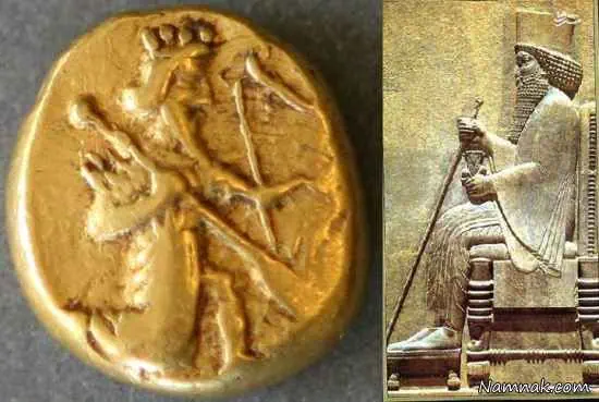 سکه دریک اولین پول رسمی ایران