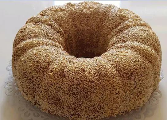 کیک کنجدی 