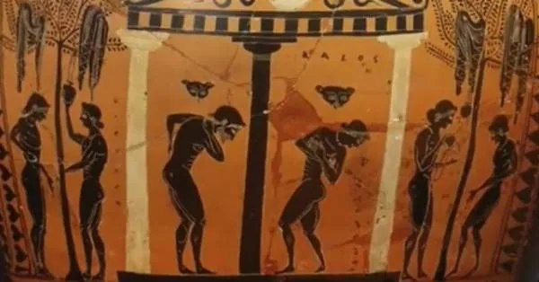دوش حمام باستانی