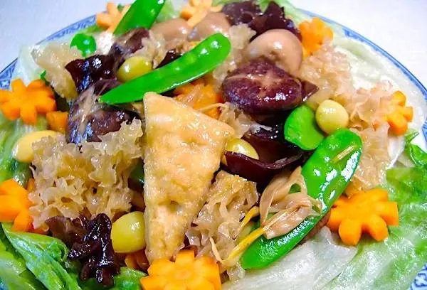 غذای گیاهی چینی