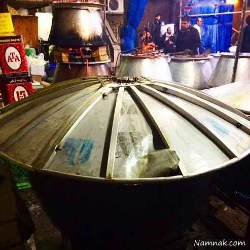 قیمه پزون با دیش ماهواره