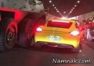 برخورد زره پوش و پورشه