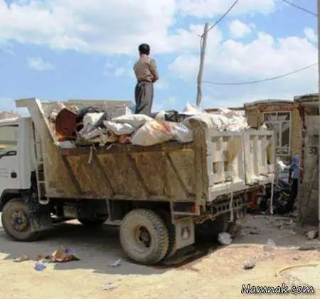 جمع آوری 100 تن زباله 