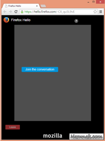 چت با فایرفاکس 