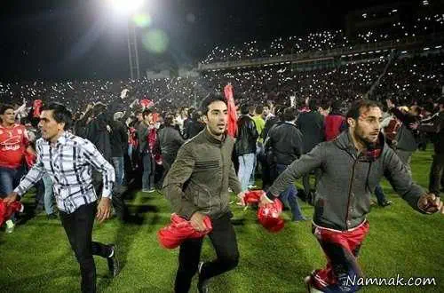 بازی نفت تهران و تراکتورسازی تبریز 