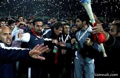 بازی نفت تهران و تراکتورسازی تبریز 