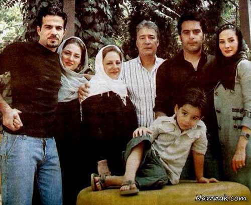 ناصر حجازی در کنار خانواده