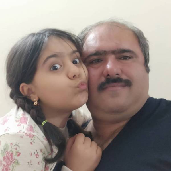 کاظم نوربخش و دخترش
