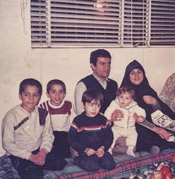 عباس غزالی در کودکی