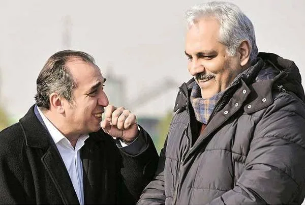 مهران مدیری و سیامک انصاری