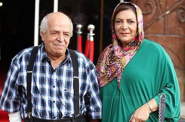  محسن قاضی مرادی و همسرش