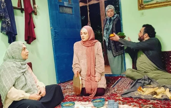 ویدا جوان و ساناز سماواتی