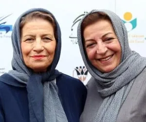 مرضیه و احترام برومند