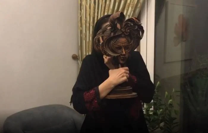 فلج شدن صورت سحر جعفری جوزانی