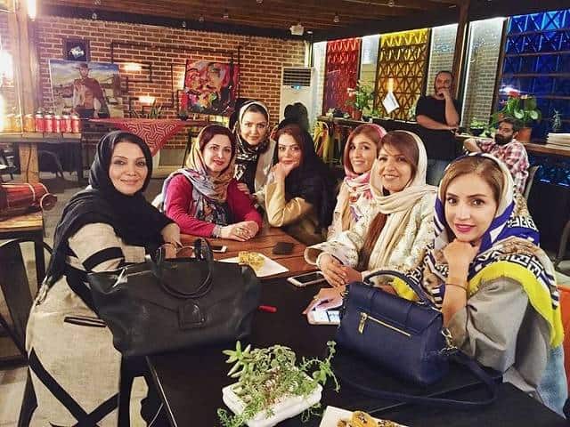 نگار یغمایی و بازیگران مشهور