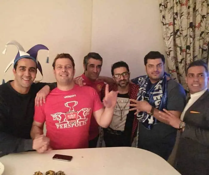 بازیگران طرفدار فوتبال