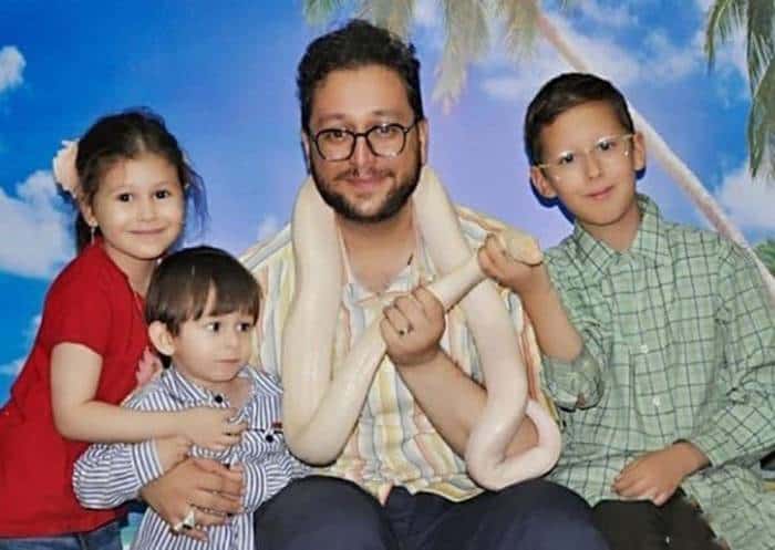 سیدبشیر حسینی و فرزندانش