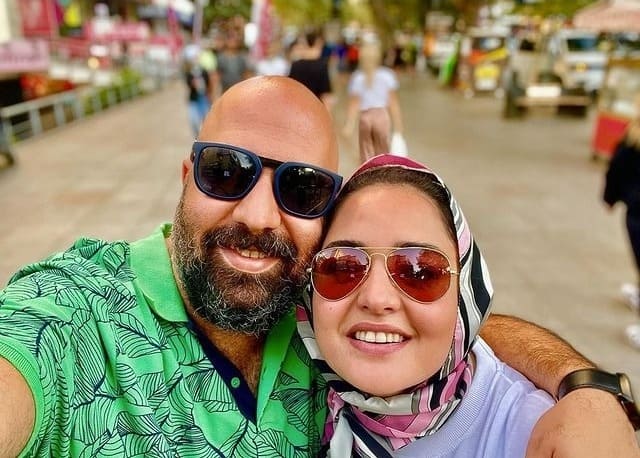 نرگس محمدی و همسرش علی اوجی نرگس محمدی و علی اوجی